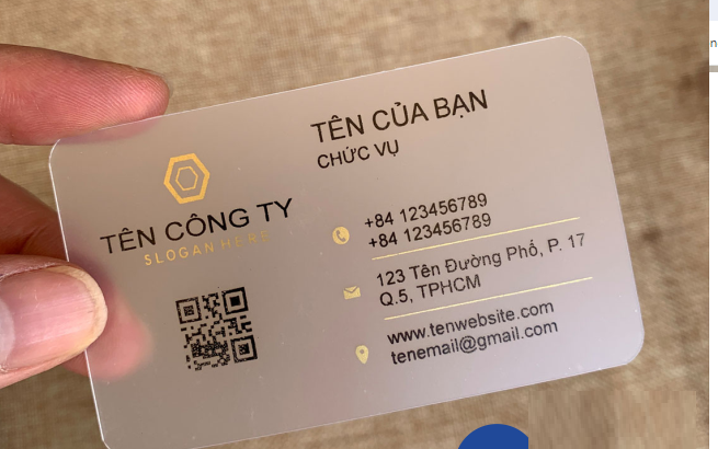 In name card tại In Song An